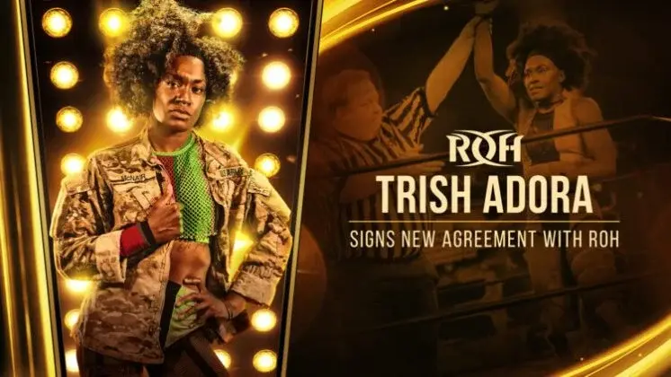 Trish Adora assina com a ROH