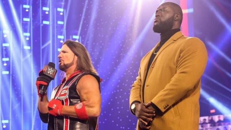WWE quase separou AJ Styles e Omos no Draft