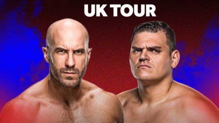 Cesaro vs. WALTER acontecerá na turnê da WWE pelo Reino Unido
