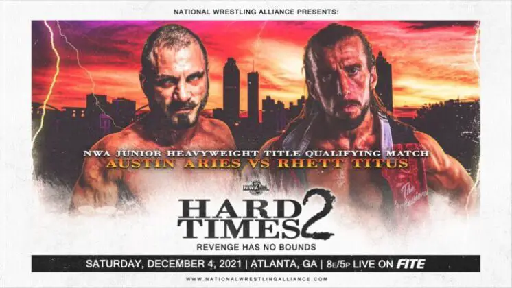 Austin Aries, The OGK e outros lutadores são anunciados para o NWA Hart Times 2
