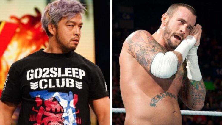 KENTA: “Ei, CM Punk! Estou pronto pra te colocar pra dormir!”