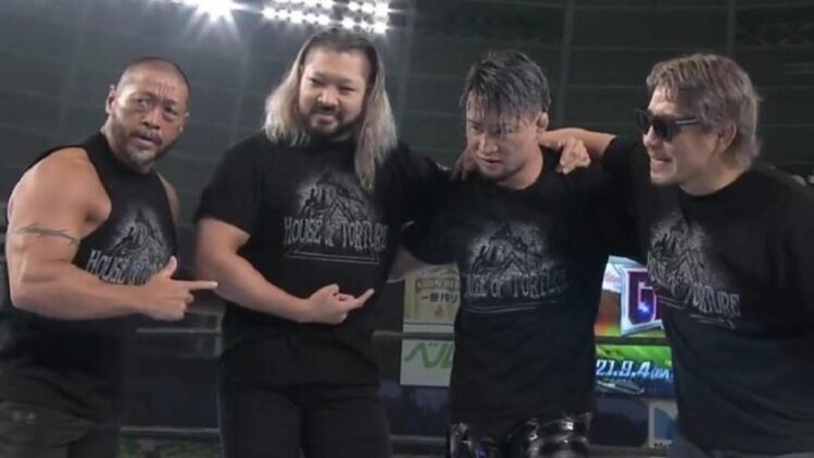 EVIL, SHO e Yujiro Takahashi conquistam o NEVER Openweight 6-Man Tag Team Championship