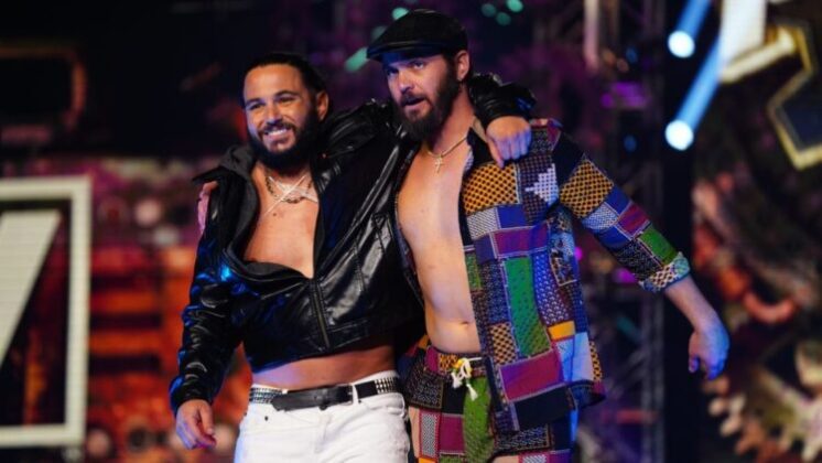 Matt Jackson dos Young Bucks se lesionou durante o AEW Dynamite