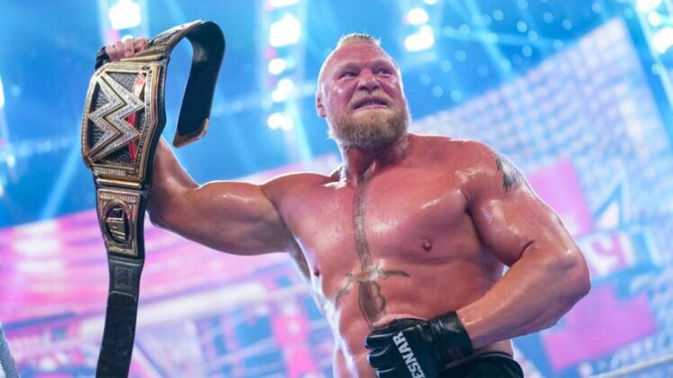 WWE anunciou Brock Lesnar para o WrestleMania Backlash para enganar os fãs