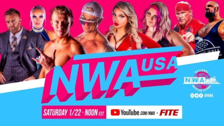 Cobertura: NWA USA (22/01/2022) – Arena vazia!