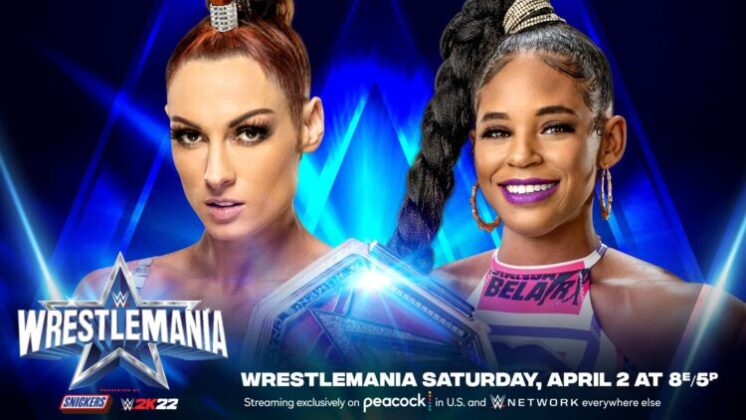 Revelado o dia em que será realizada a RAW Women’s Championship Match da WrestleMania 38