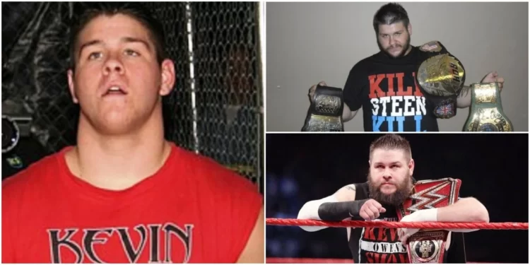 A carreira de Kevin Owens contada em fotos, ao longo dos anos