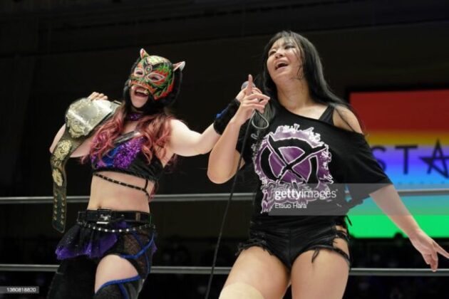 Momo Watanabe e Starlight Kid conquistam o Goddess of Stardom Tag Team Championship
