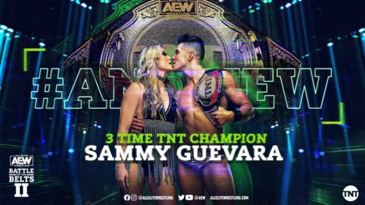 Sammy Guevara conquista o AEW TNT Championship