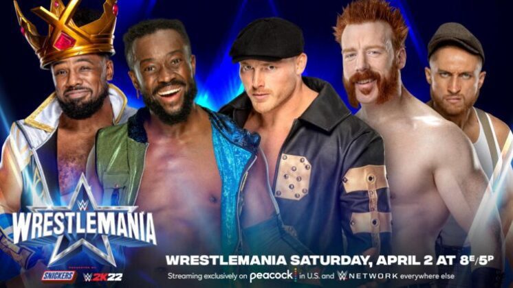 WWE cancelou luta da primeira noite da WrestleMania 38