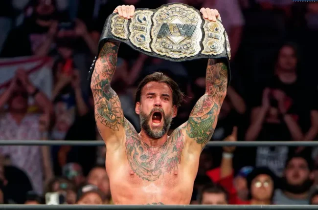CM Punk faz grande anúncio sobre o AEW World Championship