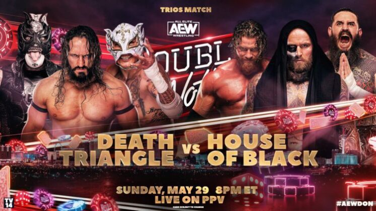 “Death Triangle vs. House of Black” é anunciado para o AEW Double or Nothing