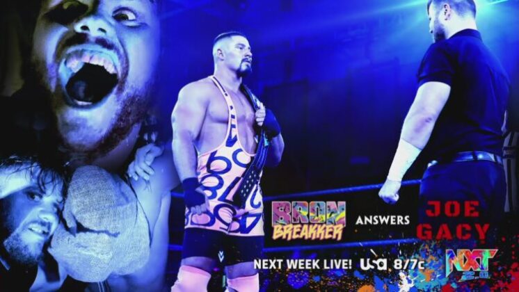 Bron Breakker fará o seu retorno no próximo WWE NXT 2.0
