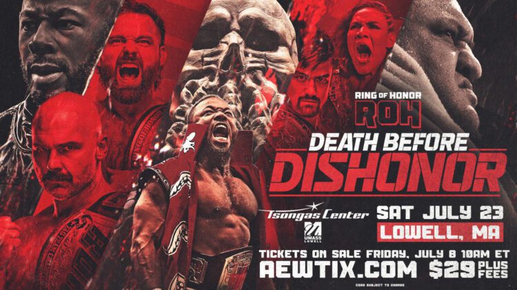 Tony Khan anuncia o retorno do ROH Death Before Dishonor