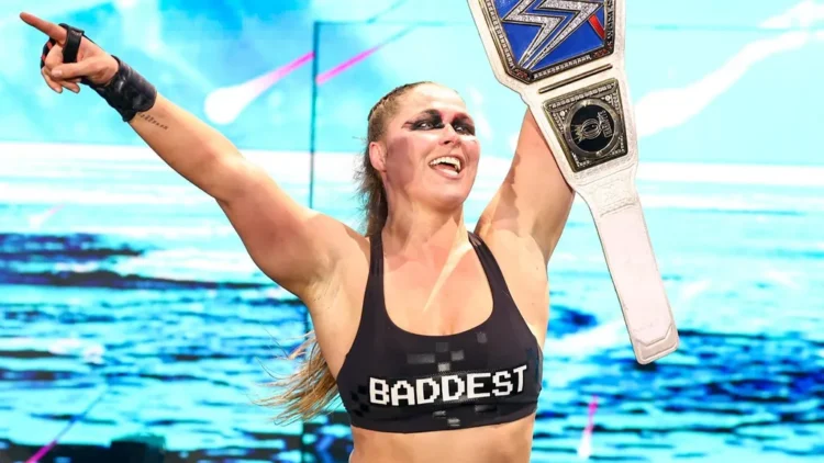 Ronda Rousey conquista o SmackDown Women’s Championship