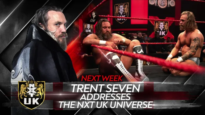 Trent Seven vai abordar o Universo NXT UK na próxima semana