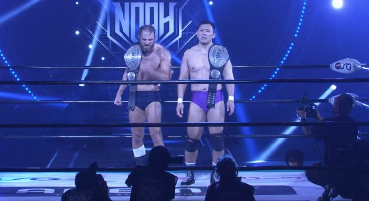 Hideki Suzuki e Timothy Thatcher conquistam o GHC Heavyweight Tag Team Championship