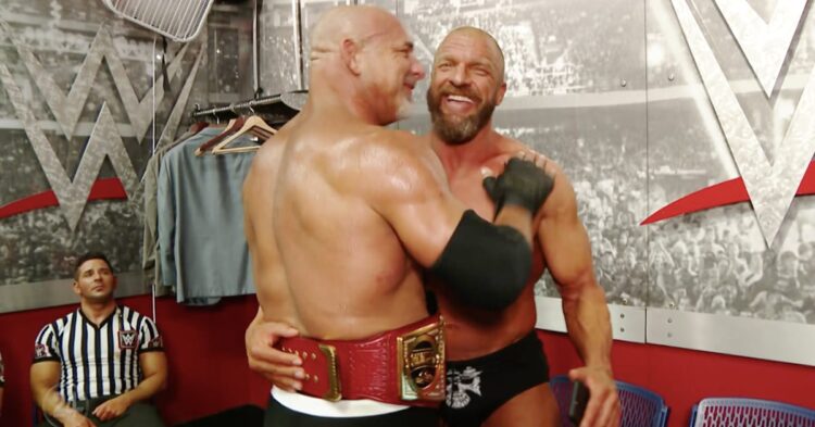 Goldberg revela triste problema com Triple H