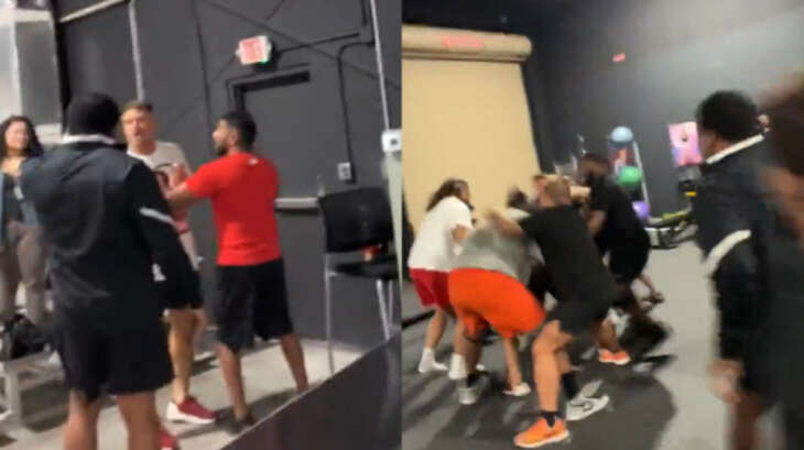 Bron Breakker e Grayson Waller trocam socos no WWE Performance Center