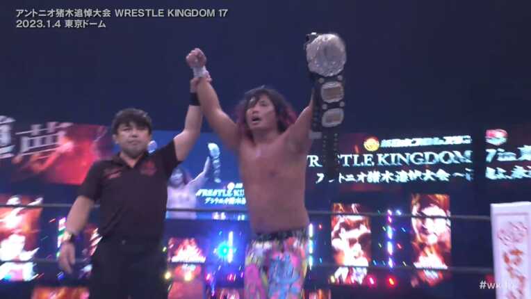 Hiromu Takahashi conquista o IWGP Junior Heavyweight Championship