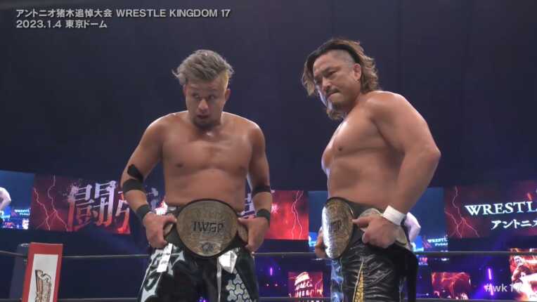 Hirooki Goto e YOSHI-HASHI conquistam o IWGP Heavyweight Tag Team Championship
