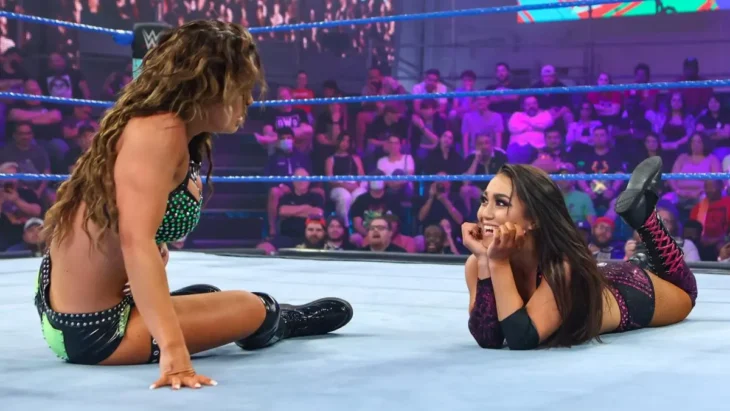 Mandy Rose apoiou que Roxanne Perez conquistasse o NXT Women’s Championship