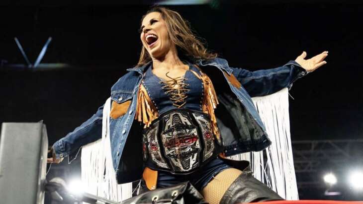 Mickie James revela quanto tempo ficará fora de ação na IMPACT Wrestling