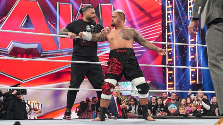 Vídeo mostra Roman Reigns e Solo Sikoa discutindo após o fim do WWE RAW