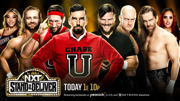 wwe nxt stand and deliver schism joe gacy ava raine the dyad jagger reid rip fowler chase u tyler bate duke hudson thea hail andre chase