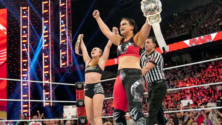 Ronda Rousey exigiu chance pelo WWE Women’s Tag Team Championship
