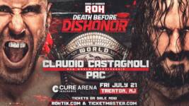 PAC será o novo oponente de Claudio Castagnoli no ROH Death Before Dishonor