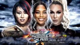 Asuka defenderá o WWE Women's Championship no SummerSlam em uma Triple Threat Match