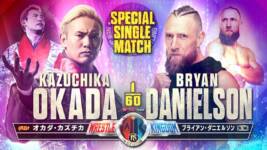 "Kazuchika Okada vs. Bryan Danielson" é anunciado para o NJPW Wrestle Kingdom 18