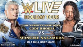 Cody Rhodes e Shinsuke Nakamura anunciados para grande combate no Madison Square Garden