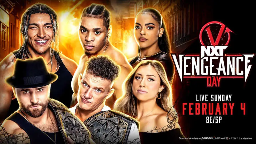 NXT Vengeance Day 2024 Card oficial e todas as informações!