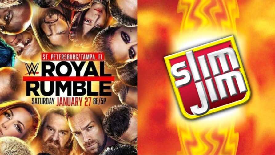 Slim Jim volta atrás e patrocinará o WWE Royal Rumble