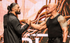 VÍDEO: Roman Reigns e The Rock deixam arena da WWE WrestleMania 40 Kickoff juntos