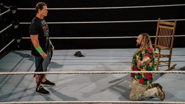 John Cena revela grandes detalhes de seu combate contra Bray Wyatt na WrestleMania 36