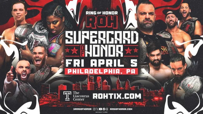 ROH SuperCard of Honor 2024 - Card oficial e todas as informações!