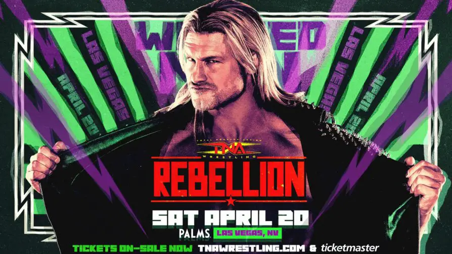 TNA Rebellion 2024 Card oficial e todas as informações!