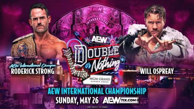 Will Ospreay disputará seu primeiro título na AEW