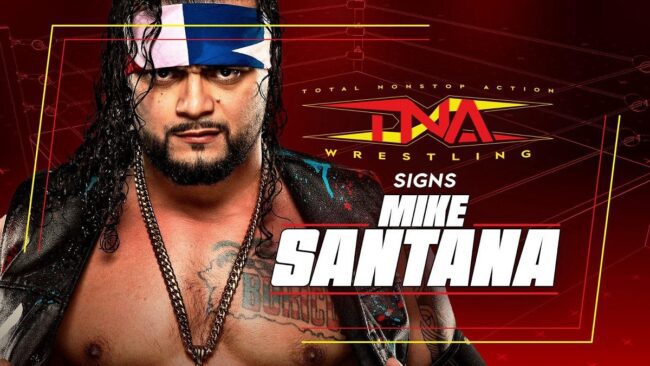 TNA oficializa a contratação de Mike Santana