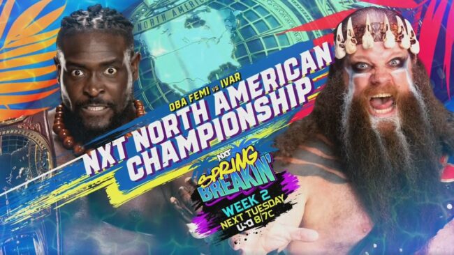 WWE faz grandes anúncios para a segunda noite do NXT Spring Breakin' 2024