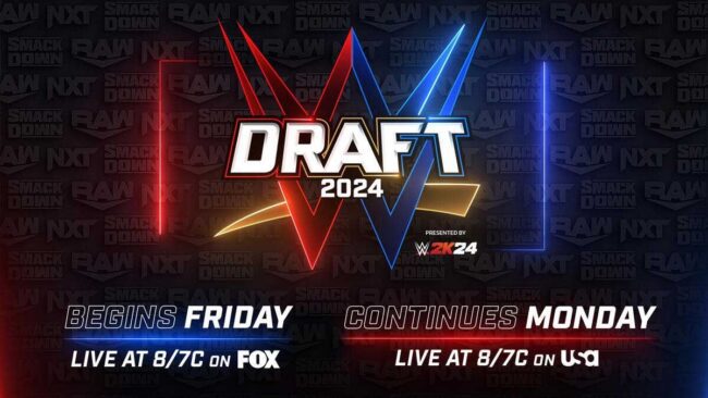 WWE com grandes planos para a segunda noite do Draft no RAW