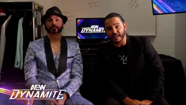The Young Bucks não foram favoráveis as imagens de CM Punk no AEW Dynamite