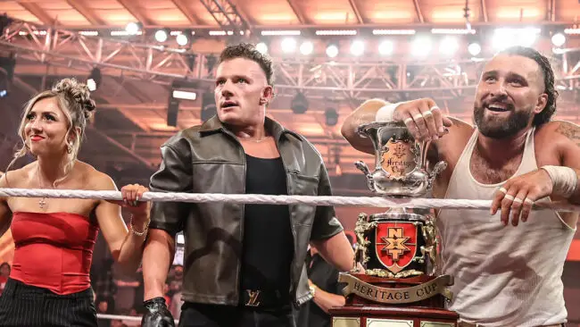 Tony D'Angelo sugere alterar o nome da NXT Heritage Cup