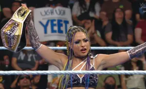 Giulia Targets Zelina Vega’s Championship Following SmackDown Attack