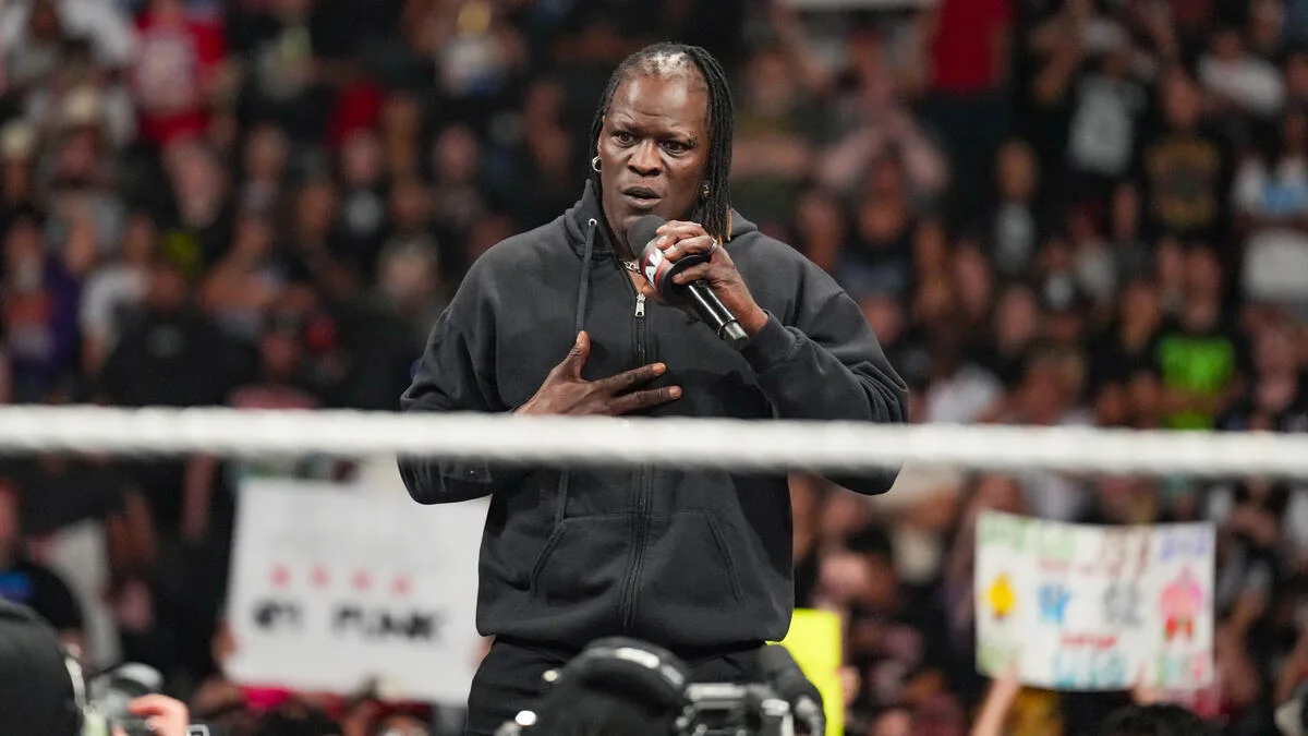PHOENIX, ARIZONA - JUNE 9: <> during Monday Night RAW at PHX Arena on June 9, 2025 in Phoenix, Arizona. (Photo by <>/WWE)