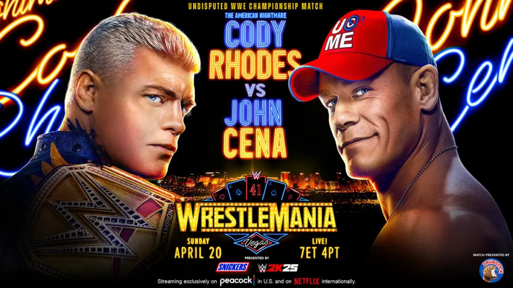 John Cena vs Cody Rhodes at WWE WrestleMania 41: Everything Known So Far