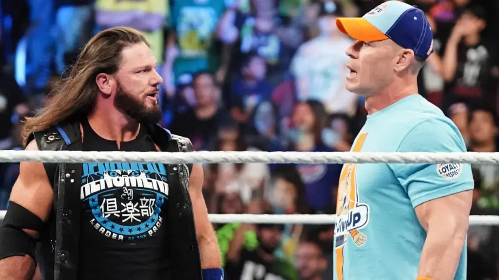 AJ Styles Reveals Backstage Detail From Final John Cena Match